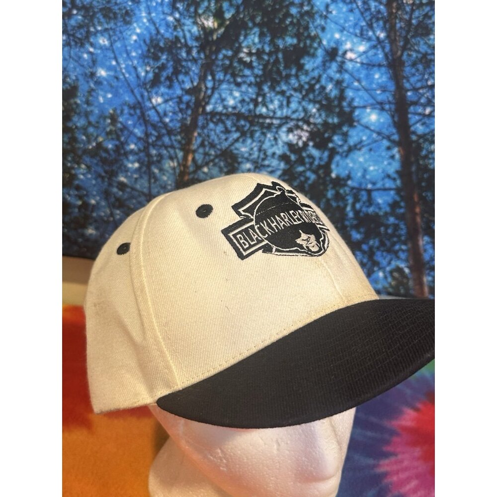 Black Harley Riders SnapBack Hat - Picture 2 of 10